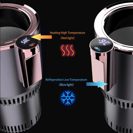 Smart Portable Heated Cup | Beverage Cooler with Dual Temperature Control | Ideal for On-the-Go Enjoyment 1