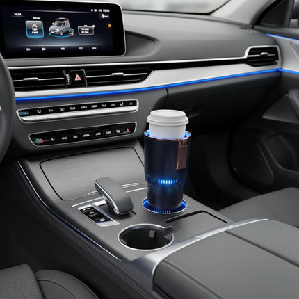 Smart Portable Heated Cup | Beverage Cooler with Dual Temperature Control | Ideal for On-the-Go Enjoyment 2