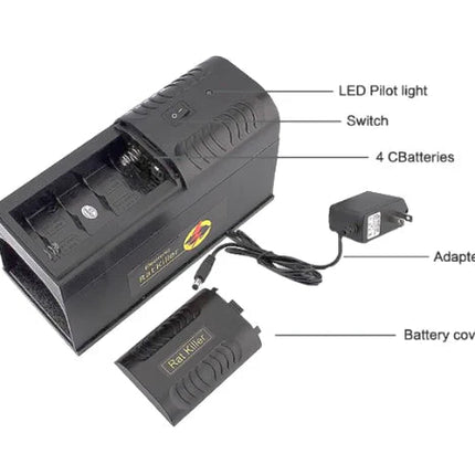 Smart Rodent Eliminator | Electric Shock Trap with Humane Dispatch | Efficient Pest Control Solution 2