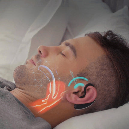 Bluetooth Anti-Snoring Device with Bone Conduction Technology | Sleep Aid for Improved Rest and Reduced Snoring