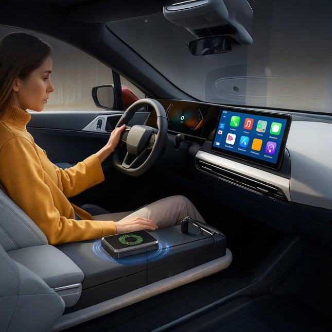 Smart Stream | Wireless Carplay Adapter with Quick Setup | Bluetooth Connectivity for Effortless Media Streaming 1