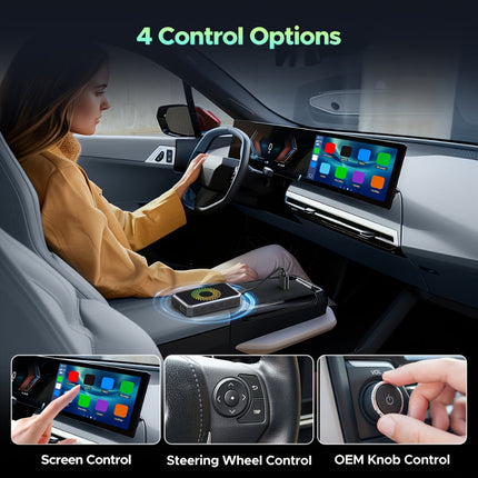 Smart Stream | Wireless Carplay Adapter with Quick Setup | Bluetooth Connectivity for Effortless Media Streaming 5