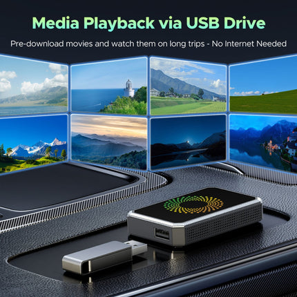 Smart Stream | Wireless Carplay Adapter with Quick Setup | Bluetooth Connectivity for Effortless Media Streaming 7