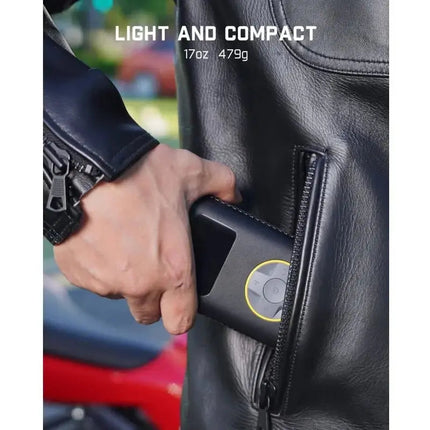 Smart Tire Pump | Portable Tire Inflator with LCD Display | Cordless Design for Efficient Tire Maintenance 5