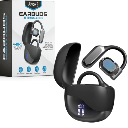 Smart Translation Earbuds | Wireless Bluetooth Earbuds with Type C Charging | Real-Time Voice Translation for Effortless Communication 4