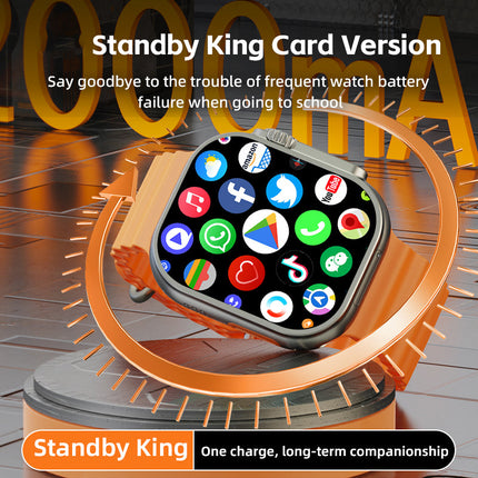 Smart Watch | 4G LTE Touchscreen with Rotating Camera & Long Battery Life | Versatile Fitness Tracker for Daily Activities 5