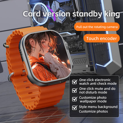 Smart Watch | 4G LTE Touchscreen with Rotating Camera & Long Battery Life | Versatile Fitness Tracker for Daily Activities 8