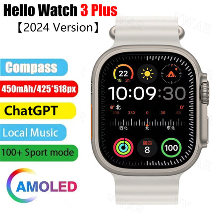 Smart Watch | AMOLED Display with Health Monitoring & 173 Sports Modes for Daily Fitness Tracking 1