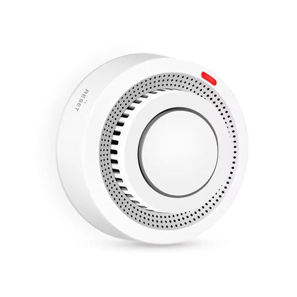 Smart WiFi Smoke Detector with 85dB Alarm | Compact Design for Home Safety 0