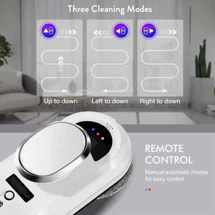 Smart Window Cleaner | AI-Powered with 5600Pa Suction | Streak-Free Clarity for Effortless Cleaning 3