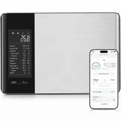 Smarte Digital Kitchen Scale | Nutritional Calculator, Macro Tracking 0