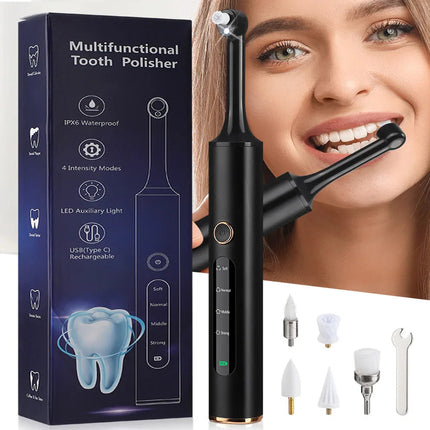 SmilePro | 5-in-1 Wireless Tooth Polisher with Adjustable Speed | Portable Dental Care for Brightening Your Smile 1