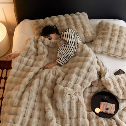 SnugWrap | Luxury Plush Blanket with Ultra-Soft Fleece | All-Season Comfort for Cozy Evenings 0