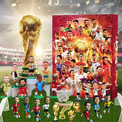 Soccer Advent Calendar | Unique Countdown with Daily Toys | 24-Day Family Fun for Kids 0