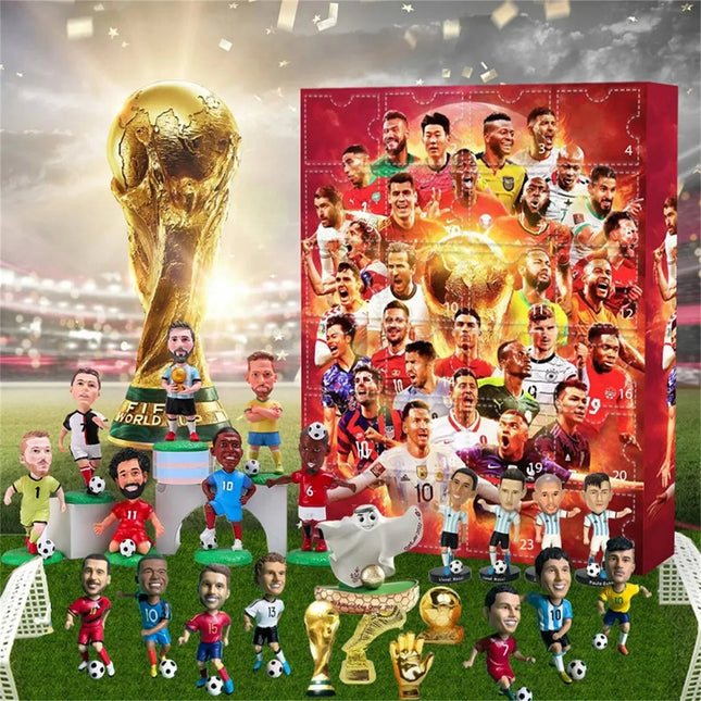 Soccer Advent Calendar | Unique Countdown with Daily Toys | 24-Day Family Fun for Kids 0