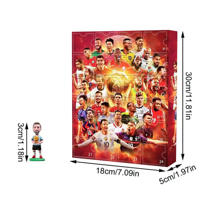 Soccer Advent Calendar | Unique Countdown with Daily Toys | 24-Day Family Fun for Kids 6