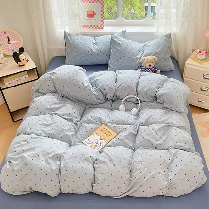 Soft Cloud | Bedding Set with Pre-Washed Microfiber for Cozy Comfort | Complete 4-Piece Set for Luxurious Sleep 2