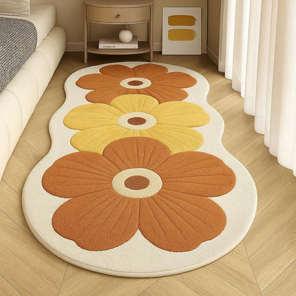 Soft Floral Area Rug with Non-Slip Backing | Plush Comfort for Cozy Spaces 12