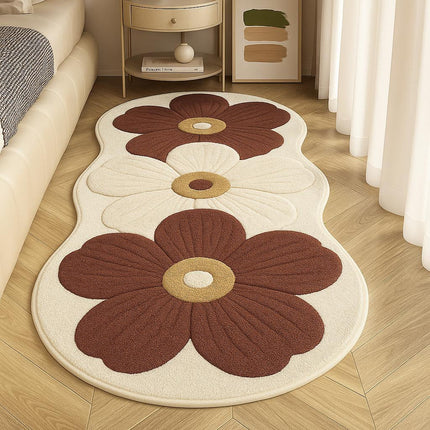 Soft Floral Area Rug with Non-Slip Backing | Plush Comfort for Cozy Spaces 9