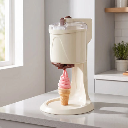 Soft Serve Ice Cream Machine, Kitchen Appliance for Homemade Ice Cream