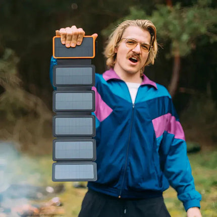 SolarCharge | Solar Power Bank with 26,800mAh Battery | Rugged & Waterproof for Outdoor Adventures 3