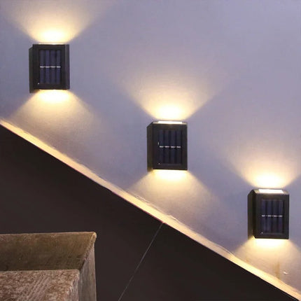SolarGlow | Wireless Solar LED Wall Lamps with Automatic Lighting | Eco-Friendly Outdoor Lighting for Your Garden 3
