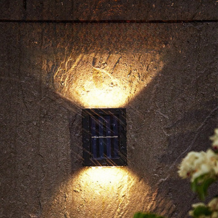 SolarGlow | Wireless Solar LED Wall Lamps with Automatic Lighting | Eco-Friendly Outdoor Lighting for Your Garden 5