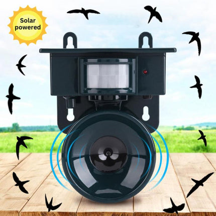 Solar Bird Repeller | Motion-Activated Deterrent with Adjustable Frequency | Humane Solution for Outdoor Protection 7