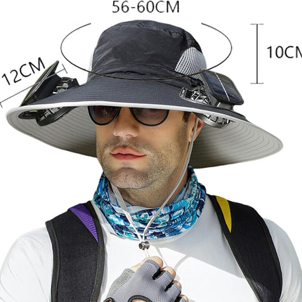 Solar Breeze | Solar Powered Fan Hat with Adjustable Size & Dual Power Design | Stay Cool Outdoors 2