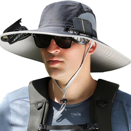 Solar Breeze | Solar Powered Fan Hat with Adjustable Size & Dual Power Design | Stay Cool Outdoors 6