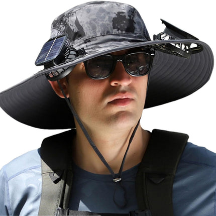 Solar Breeze | Solar Powered Fan Hat with Adjustable Size & Dual Power Design | Stay Cool Outdoors 8