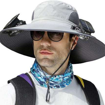 Solar Breeze | Solar Powered Fan Hat with Adjustable Size & Dual Power Design | Stay Cool Outdoors 9
