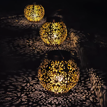 Solar Garden Lights | Waterproof Outdoor LED Pendant Light for Elegant Illumination 0
