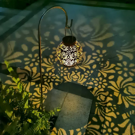 Solar Garden Lights | Waterproof Outdoor LED Pendant Light for Elegant Illumination 5