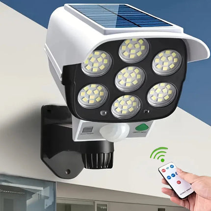 Solar Motion Sensor Light | 2000 Lumens Outdoor Floodlight for Enhanced Security 3