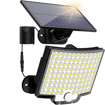Solar Outdoor Light | 106 LED Motion Sensor with Adjustable Modes | Energy-Efficient Illumination for Gardens and Driveways 5