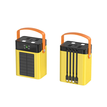 Solar Power Bank | Portable Charging Station with LED Display & Multiple Ports | Ideal for Outdoor Adventures 2