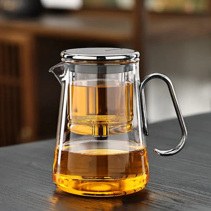 Magnetic Glass Teapot with Infuser, Borosilicate Glass Tea Pot – image 6