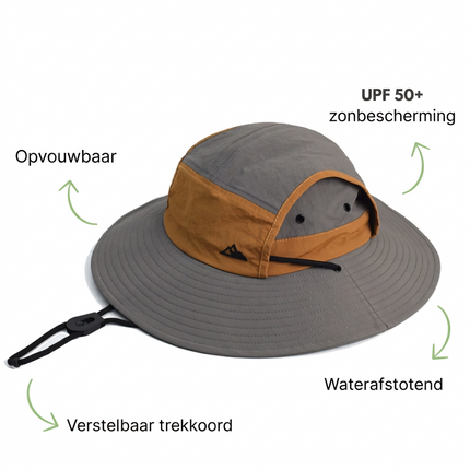 Solterra | Outdoor Sun Hat with UPF 50+ Protection & Breathable Mesh Panels | Lightweight and Foldable for Comfort 7