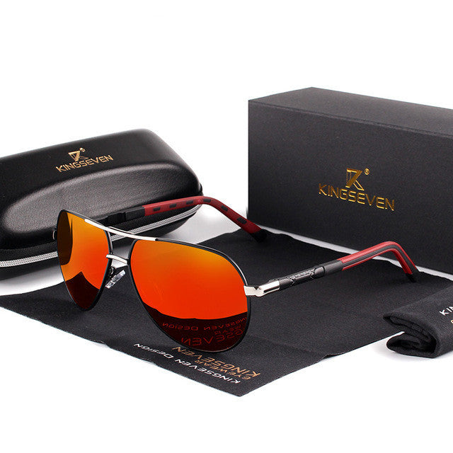 Polarized Sunglasses for Men, Aviator Sunglasses with UV400 Protection, Mens Shades for Driving and Hiking_00