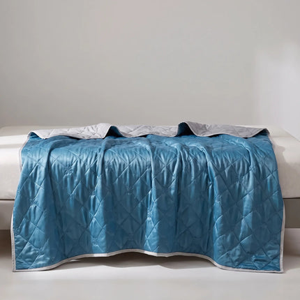 Somniq | Breathable Cooling Blanket with Diamond-Quilted Design | Lightweight Comfort for Hot Sleepers 3