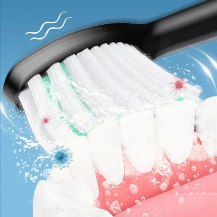 Sonic Clean | Electric Toothbrush Travel Set with 6 Modes & Timer | Rechargeable Oral Care Solution 6