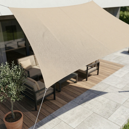 Rectangular Shade Sail with UV Protection, Water Resistant Outdoor Patio Shade for Backyard – image 15