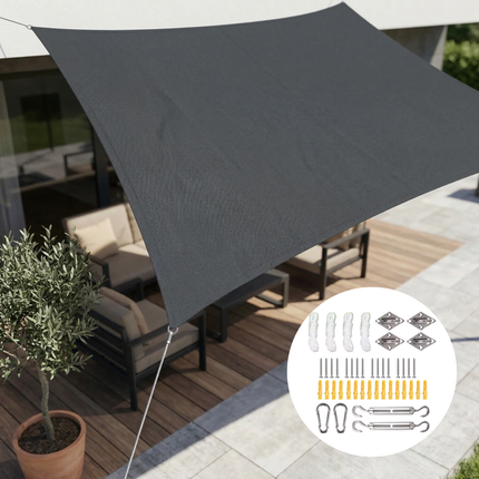 Patio Sun Shade Sail, Water Resistant Outdoor Patio Shade for Backyard – image 12