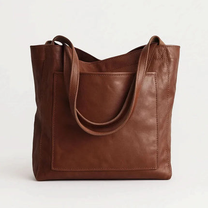 Sophia Collection | Black Shoulder Bag with Spacious Design | Vegan Leather for Elegant Daily Use 1