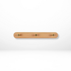 Natural Beech Wood / 3 Hooks