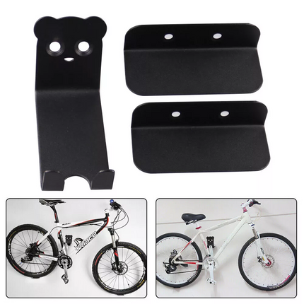 SpaceSaver | Bike Wall Holder with High-Carbon Steel Design | Efficient Storage Solution for All Bike Types 1