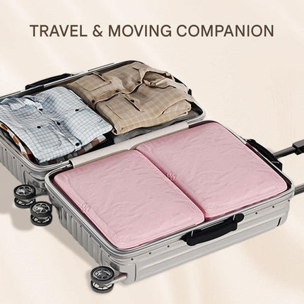 Space Saver | Self-Compression Storage Bags with Built-In Zipper | Durable Organizer for Clothes and Bedding 6