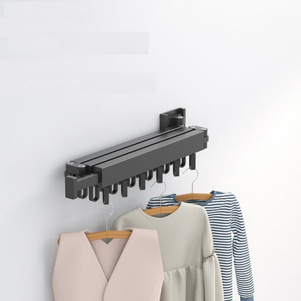 Space Saver | Wall Mounted Clothes Drying Rack with Retractable Design | Space-Saving Solution for Compact Laundry Areas 2