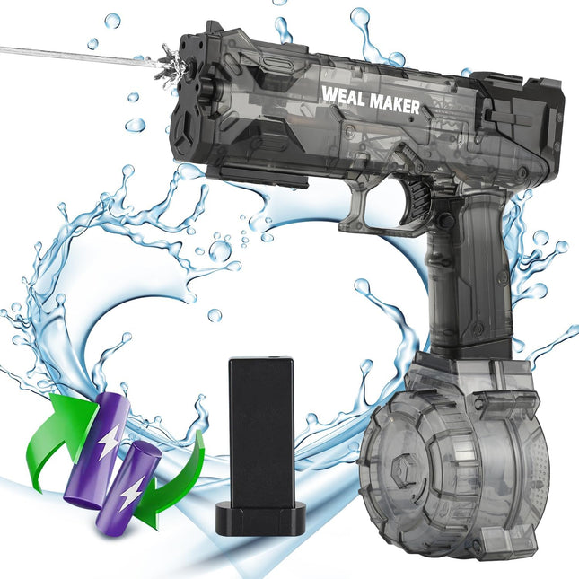 SplashStorm | Electric Water Gun with Long Range & Large Capacity | Fun Water Battles for Kids 0
